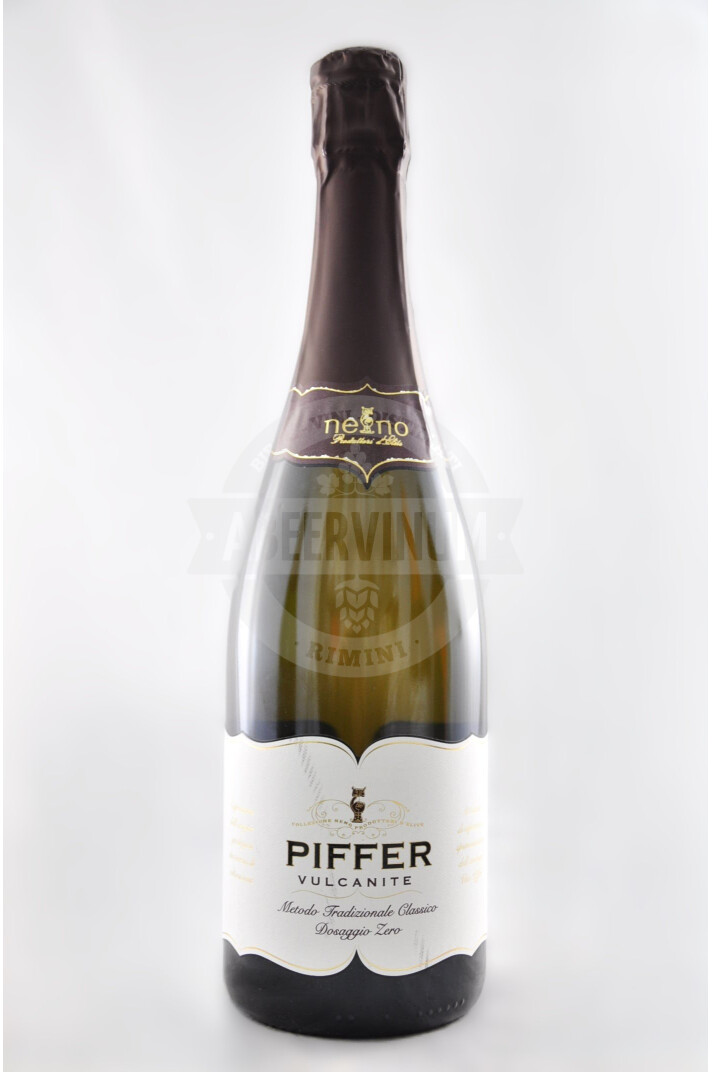 Vino Metodo Tradizionale Classico Dosaggio Zero Piffer Vulcanite 2018 - Neno Produttori d'Elite